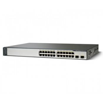 سوئیچ سیسکو WS-C3750V2-24TS-E ریفربیشد - تصویر 1
